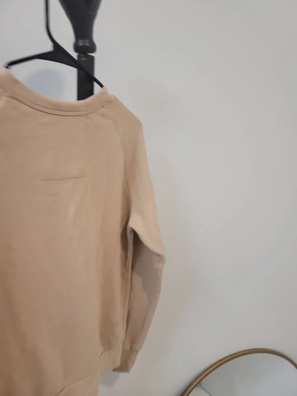 Aviator Nation Lightning Bolt Cream Crewneck Sweatshirt Sz XS Raglan Pullover - Picture 5 of 7